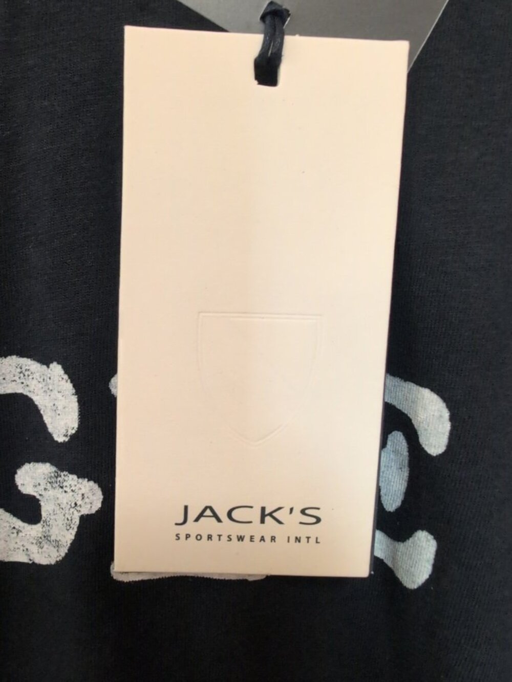 Jacks Sportswear INTL Shirt Mens 3XL Navy Short Sleeve Graphic Tee Christmas NWT - Picture 4 of 11